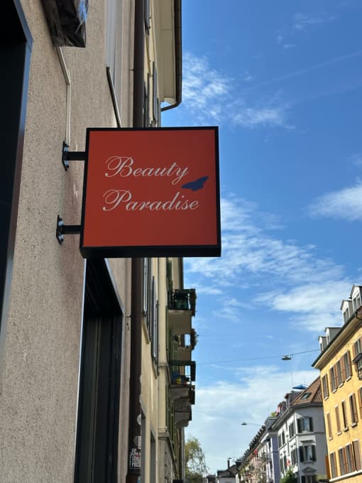 Beauty Paradise an der Zwinglistrasse in Zürich